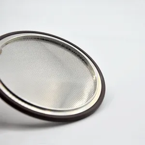 Stainless Steel Centering Ring With Vilton O Ring For KF NW ISO Flange Seals