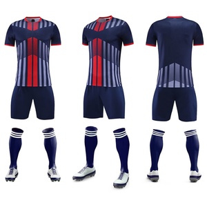 Uniforme de Fútbol de Manga Corta para Hombre y Mujer, Camisetas para Estudiantes, Uniforme Escolar, Uniforme de Entrenamiento, Uniforme de Competición, Uniforme de Equipo, Impresión de Número Personalizada - Product Image 5
