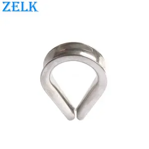 Stainless Steel European Type Wire Rope Thimble