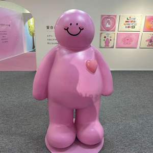 Escultura Grande de Resina de Fibra de Vidrio con Diseño de Personaje de Dibujos Animados <span class=keywords><strong>Bobo</strong></span>, Pintada a Mano, Tamaño Personalizado, Diseño Personalizado de Personajes de Moda de <span class=keywords><strong>TV</strong></span>/Películas para Exteriores - Product Image 6