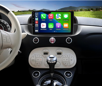 Android 13 Car Multimedia DVD Video Player Wireless Carplay GPS Navigation DSP WIFI pour Fiat500 Reversing Aid Radio Tuner