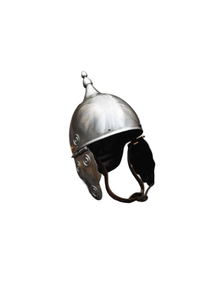 Casco Decorativo de Metal Plateado/Dorado de Inspiración Romana, Recortado con Precisión, Estilo Antiguo, para Festivales, Actuaciones Escénicas, Fotografía, Regalo - Product Image 3