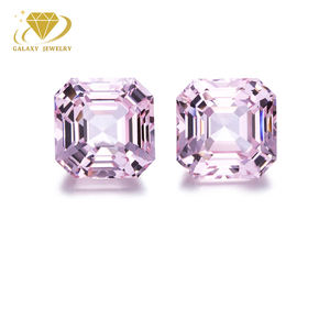 Pierre précieuse rose Sakura en saphir créée en laboratoire Taille personnalisable Ronde Ovale <span class=keywords><strong>Poire</strong></span> Coussin Morgan Rose Pierres saphir cultivées en laboratoire - Product Image 1