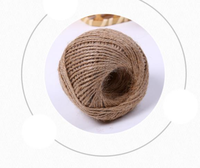 Usine En Gros naturel jute torsadée ficelle de tomate ficelle tressée Torsadée D'emballage Jute Ficelle