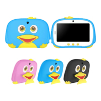 Tablet Anak Edukasi Natal Terbaru 7 Inch Android MTK Quad Core Wi-Fi IPS 1024x600 untuk Usia 3-12 Tahun Laki-laki Perempuan