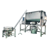 Mélangeur à ruban en U industriel pour poudre de protéines, café, farine, assaisonnements et mélange de poudres sèches