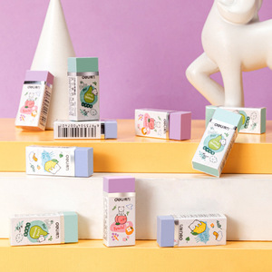 Deli Clean Eraser 71120 Cartoon Design For Writing Erasing Words PVC Material - Product Image 4