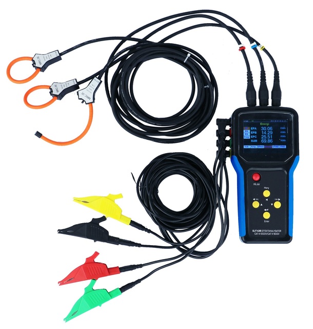 METROL ME435 Energy Analyzer Electrical Network Analyzer Power Quality Analyzer