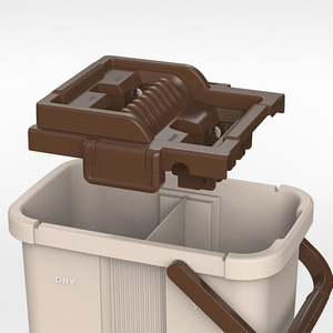 Ensemble de serpillière magique pour le nettoyage des sols, serpillière à essorage avec seau, pour un nettoyage optimal - Product Image 6