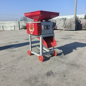 Broyeur de céréales <span class=keywords><strong>à</strong></span> double usage sec/humide, dégauchisseur de maïs, coupe-noix, haute efficacité, haut rendement, 1 tonne/h, moteur diesel/électrique, <span class=keywords><strong>occasion</strong></span> - Product Image 1