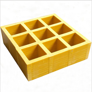 Râpe de sol en plastique FRP 50x50mm, Surface lisse, bon marché, pour marche - Product Image 4