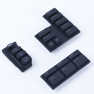 Tùy chỉnh hình chữ nhật 4x4 5x5 kỹ thuật số bàn phím từ xa Silicone cao su bàn phím - Product Image 5