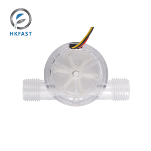 Capteur de débit à turbine de qualité alimentaire, sortie impulsionnelle NPN, 1-30 L/min, débitmètre d'eau PC pour machine à café et boissons - Product Image 1