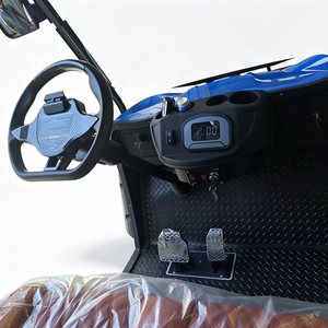 Chariot de golf électrique modifié pour le déneigement et le transport de charges - Product Image 6
