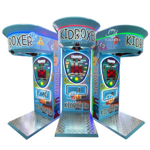 Machine de boxe électronique à frapper pour jeu de sport à monnayeur taille enfant Machine de punch pour jeu d'arcade à vendre - Product Image 3