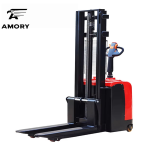 Apilador Eléctrico Autocargable de 2T de Capacidad, Apilador de Paletas con Batería de Plomo-Ácido, Modelo CQD2016 para Minoristas - Product Image 5