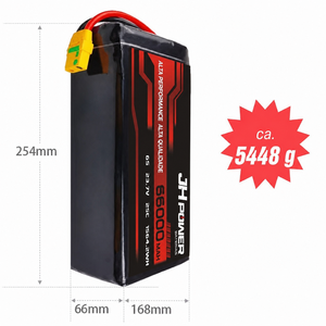 Hochleistungs-Lithium-Ionen-Akkupack 66000mAh 6S Hochspannung <span class=keywords><strong>f</strong></span>ür Drohnen, UAV, Schwerlastdrohnen, Roboter - Product Image 3