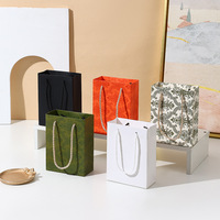 Boîte à bijoux personnalisable de style tiroir, en carton épais et papier kraft, pour ranger colliers, boucles d'oreilles et bagues