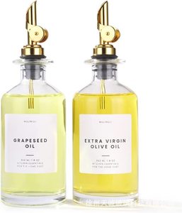 Botellas dispensadoras de aceite de oliva para cocina y botellas dispensadoras de jarabe de café con <span class=keywords><strong>volquetes</strong></span> ponderados que admiten personalización - Product Image 1
