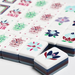 ชุดไพ่นกกระจอกอเมริกันสุดหรู งานแฮนด์เมด ดีไซน์ทันสมัย  แบบหลายชั้น/สี/ลวดลาย สำหรับความบันเทิง - Product Image 3