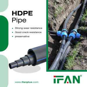 IFAN nhựa tiêm nhanh chóng thả thủy lợi thẳng ổ cắm khuỷu tay TEE HDPE ống nối PP nén phụ kiện - Product Image 6