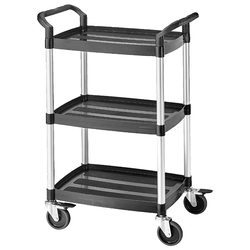 Chariot de rangement domestique en plastique à quatre roues peu encombrant pour outils OEM Organisation intelligente personnalisable dans chaque pièce - Product Image 4