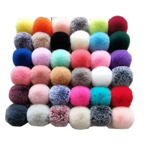 Custom Colorful Decorative Ball Fur POM Poms - China POM Poms and Poms  price