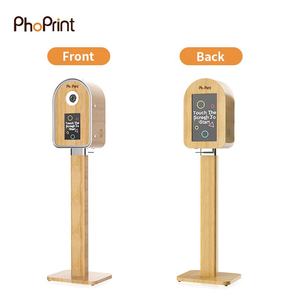 Machine en bois de cabine de <span class=keywords><strong>photo</strong></span> de Dslr Ipad Ipad de conception classique avec la lumière instantanée - Product Image 6