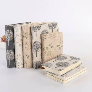 A4 A5 Customizable Logo Thermal Binding Hardcover Fabric Linen Notebook <b>Journal</b> Gift - Product Image 2