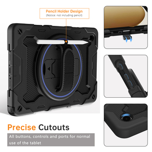 Étui robuste 360° antichoc avec dragonne et emplacement <span class=keywords><strong>pour</strong></span> stylet <span class=keywords><strong>pour</strong></span> <span class=keywords><strong>tablette</strong></span> <span class=keywords><strong>Samsung</strong></span> Galaxy A11+ 11 pouces SM-X230 SM-X236 - Product Image 5