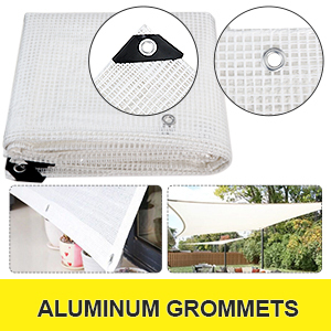 Enduit <span class=keywords><strong>UV</strong></span> 300D PVC clair <span class=keywords><strong>serre</strong></span> maille bâche plaine tissé conception pour camping en plein air RV camion et remorques voiture tente utilisation - Product Image 3