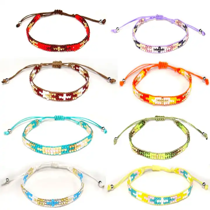 Bohemian Tila Miyuki Bracelet, Japanese Beads Bracelet
