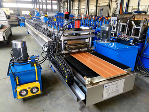 Macchina Elettrica per Formatura di Lamiere e Pannelli in Acciaio BN ad Alta Efficienza Controllata da PLC con PPGI per Edilizia - Product Image 2