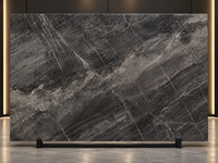 Dalles de marbre Grigio Italia pour revêtements de sol de hall, murs de douche, tables basses, escaliers, comptoirs de cuisine en pierre, dessus de meuble-lavabo de salle de bain
