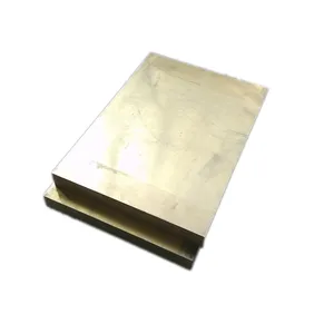 Hoja de placa de cobre y latón, H62 H65, 1mm, 1,5mm, 2mm, 3mm, 1000mm x 2000mm, disponible