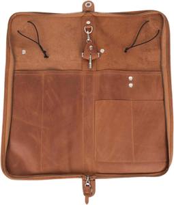 Estuche de Almacenamiento de Baquetas de Cuero para Baterista, a Prueba de Polvo, Personalizado, Bolsa de Cuero PU para Baquetas - Product Image 1