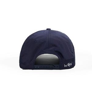 Casquettes de golf en nylon brodées OEM avec logo personnalisé, 5 panneaux, visière légèrement incurvée, casquettes snapback - Product Image 6