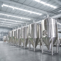 Cuve de Fermentation Artisanale 1000L - Équipement de Brassage Domestique Facile à Utiliser, Conception Légère, Sans Composants Essentiels, Garantie 4 Ans