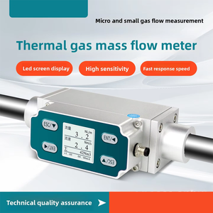 Thermal Gas <strong>Mass</strong> <strong>Flow</strong> <strong>Meter</strong> 4-20mA Air Nitrogen Oxygen RS485 Micro <strong>Flow</strong> Controller Valve 0-7000NL/min Pulse Optional - Product Image 2
