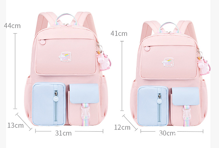 Factory Customized 2021 new fashion primary school students' school bag for grade 1 to Grade 3 to grade 6 boys and girls lightwe