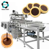Déposeur automatique de biscuits GUSU pour la production de biscuits fourrés au chocolat