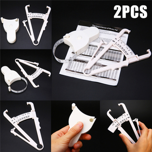 Combo de calibrador de grasa corporal, medidor de grasa corporal con tabla de medición precisa - Product Image 3