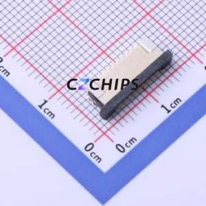 FC10-S08DCT-00 FFC/FPC Connector SMD,P=1mm,Horizontal Mount Connector Drawer Type Bottom Contact 8P 1mm - Product Image 1