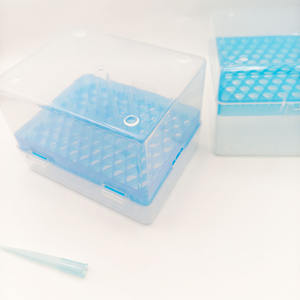 Caja para Puntas de Pipeta, Contenedor de Plástico con 100 Puntas para Pipeta de 1 ml/1000 ul, Uso en Laboratorio - Product Image 3