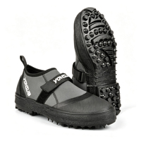Chaussures de pêche sur rochers à semelle à pointes, doublure en néoprène premium, bottes de pêche antidérapantes pour homme adulte, pour rochers glissants, récifs, cotes et pêche en mer