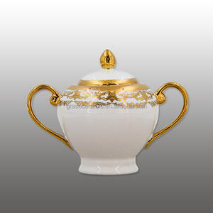 Лидер продаж, позолоченный набор для ужина в индийском стиле из 101 102 шт., фарфоровые тарелки, наборы посуды, керамический обеденный набор из золота - Product Image 6