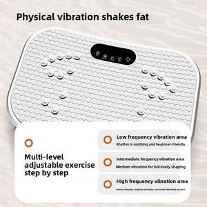 <span class=keywords><strong>Plateforme</strong></span> <span class=keywords><strong>vibrante</strong></span> d'exercice RS pour entraînement du corps entier avec bandes de résistance pour la perte de poids et le remodelage corporel - Product Image 4