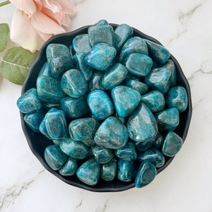 Cristaux Métaphysiques Polis en <span class=keywords><strong>Apatite</strong></span> Bleue CrystalHola, Forme Irrégulière, pour le Chakra du Troisième Œil et du Cou, <span class=keywords><strong>Origine</strong></span> Jiangsu - Vente Chaude - Product Image 4