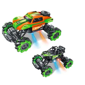 Voitures Rc Jouets Extérieurs pour Les Enfants Âgés de 6 + r Jouets Cadeau D'anniversaire Présent 2.4Ghz 12 canaux À Distance Stunt voitures de contrôle