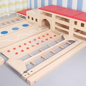 Moetry - Juegos <span class=keywords><strong>de</strong></span> Gimnasia <span class=keywords><strong>de</strong></span> Madera Multifuncionales para Niños, Equipos para Salas Sensoriales, para Guarderías y <span class=keywords><strong>Centros</strong></span> <span class=keywords><strong>de</strong></span> Terapia Infantil - Product Image 4